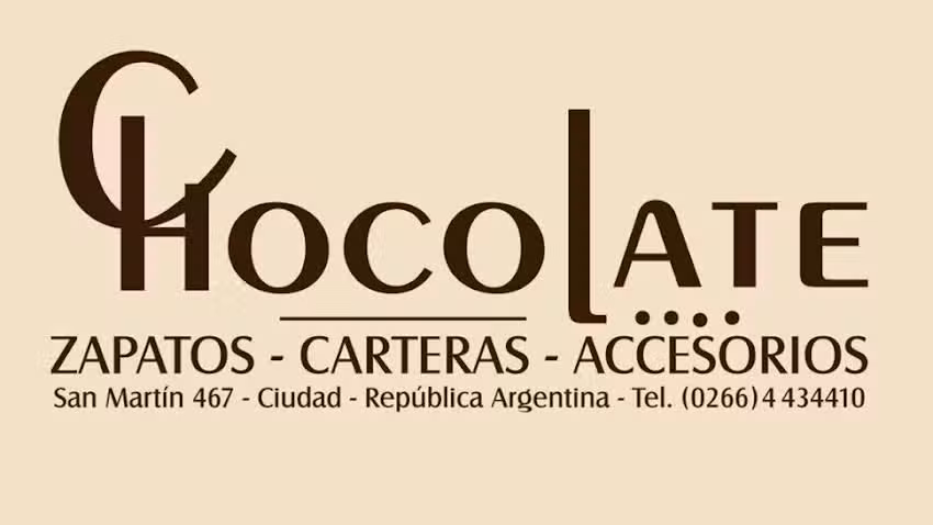 Zapater&iacute;a Chocolate